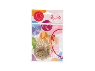 BALONY 5SZT TRANSPARENT.-KONFETTI