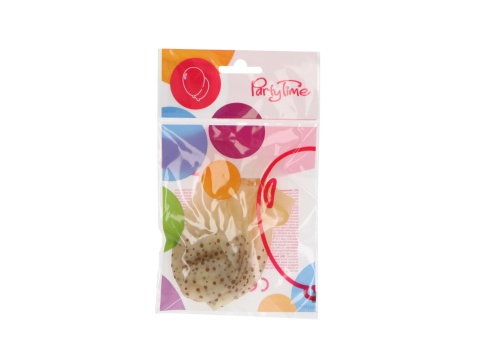BALONY 5SZT TRANSPARENT.-KONFETTI