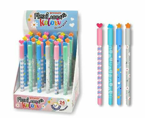 DŁUGOPIS WYMAZYWALNY FLEXI KOLORI LOVE DŁUGOPIS WYMAZYWALNY FLEXI KOLORI LOVE