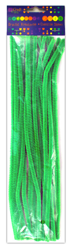 DRUCIKI PLUSZOWE ZIELONE KSDR-017