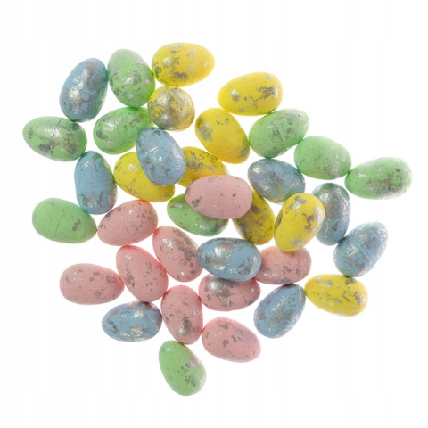 JAJKA DEKORACYJNE 3CM PASTEL MIX 36SZT