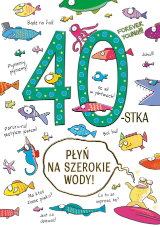 KARTKA A5 40- URODZINY