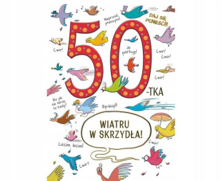 KARTKA A5 50- URODZINY