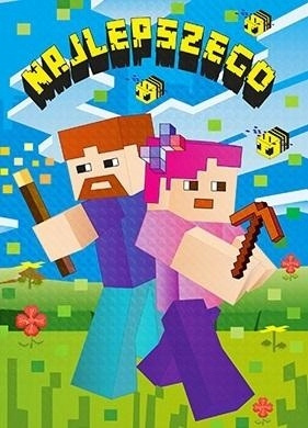 KARTKA B6 URODZINY DZIECKO MINECRAFT HOLOGRA
