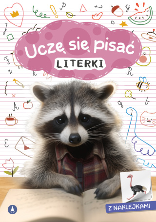 KSIĄŻECZKA A4 UCZĘ SIĘ PISAĆ LITERKI+NAK SK