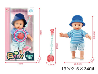 LALKA BOBAS Z DŹWIĘKIEM I AKCESORIAMI