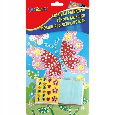 MOZAIKA PIANKOWA MOTYL +CEKINY18X30 FOL