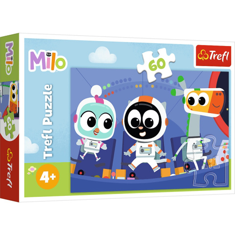 PUZZLE 60EL CZAS POZNAĆ MILO TREFL PUZZLE 60EL CZAS POZNAĆ MILO TREFL