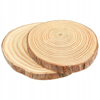 Plastry drewna 8-10cm (2 szt.)
