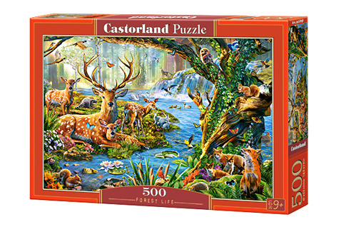 Puzzle 500 el. Forest Life Puzzle 500 el. Forest Life
