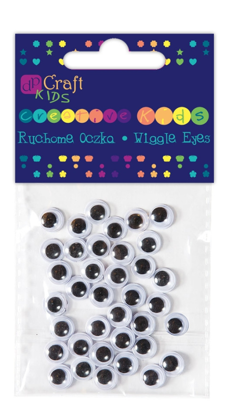RUCHOME OCZKA 8 MM, 36 SZT. RUCHOME OCZKA 8 MM, 36 SZT.