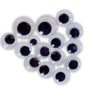 RUCHOME OCZKA SAMOPRZYLEPNE 6MM 50SZT DPCRAFT