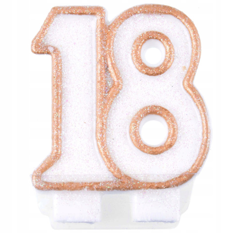 Świeczka okazjonalna 18 Świeczka okazjonalna 18